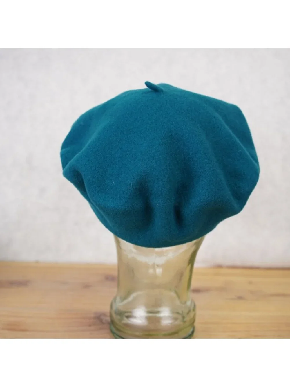 Elosegui 1858 Dames 100% Merino Wool Beret Txapela waterproof Blue Womens OS